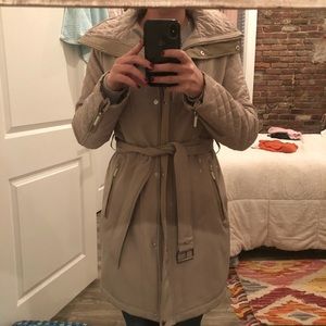 Tan Michael Kors Winter Jacket - size small